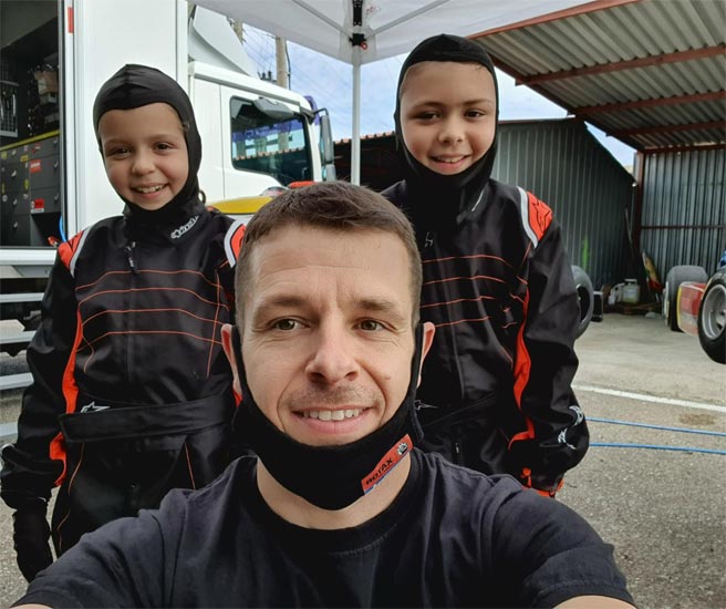 Velios Motorsport's little kart racing champions